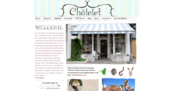 Desktop Screenshot of chatelethome.com